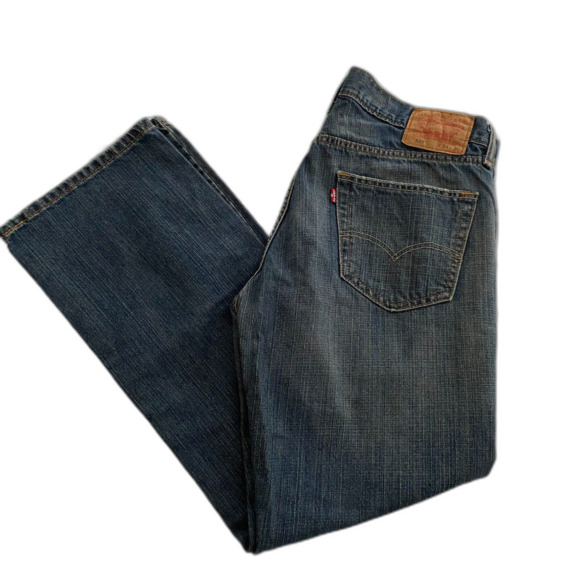 Levi's 559 Relaxed Straight Fit Men's Jeans Size 34 x 30 Range Dark Wash - Picture 4 of 9